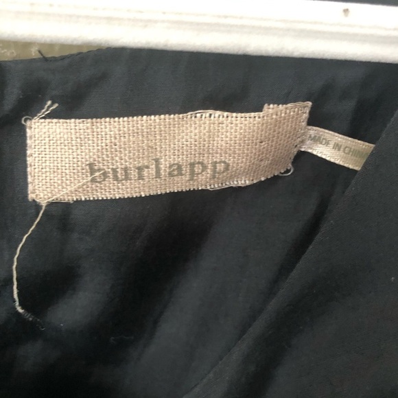 ANTHROPOLOGIE Burlapp Swirled Rosette Dress Size Medium - Picture 6 of 7